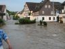 2003: Hochwasser Dorfmitte